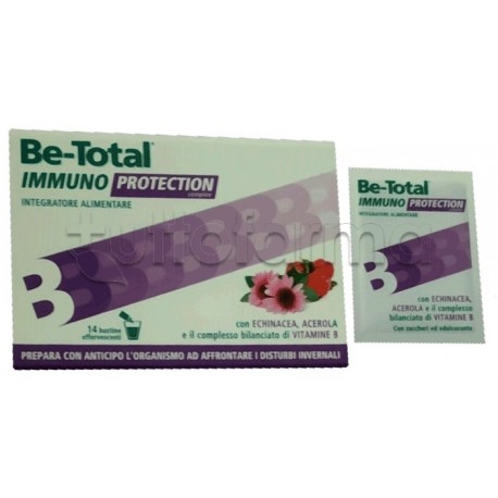 Be-Total Immuno Protection Integratore Difese Immunitarie 14 Bustine -  TuttoFarma