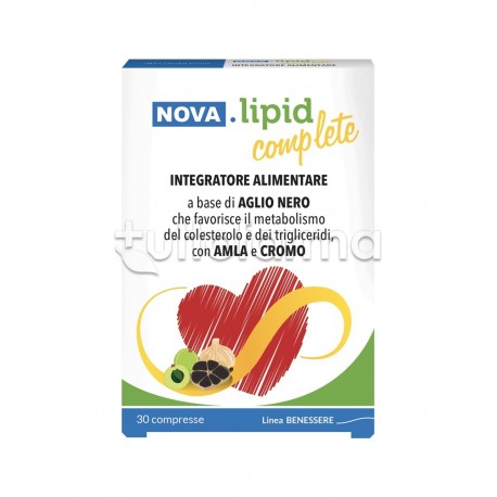 Nova Lipid Complete Integratore per Colesterolo 30 Compresse