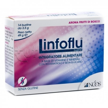 Linfoflu Integratore per Difese Immunitarie 14 Bustine Linfoflu Integratore per Difese Immunitarie 14 Bustine