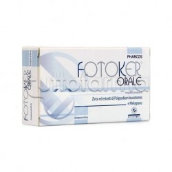 Fotoker Orale Pharcos Integratore per Protezione Pelle 30 Compresse Fotoker Orale Pharcos Integratore per Protezione Pelle 30 Compresse