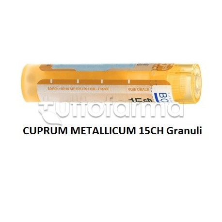 Boiron Cuprum Metallicum 15CH Granuli Omeopatici Tubo da 4gr