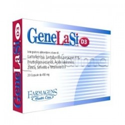 Genelasi D3 Integratore di Fermenti Lattici e Vitamine 20 Capsule Genelasi D3 Integratore di Fermenti Lattici e Vitamine 20 Capsule