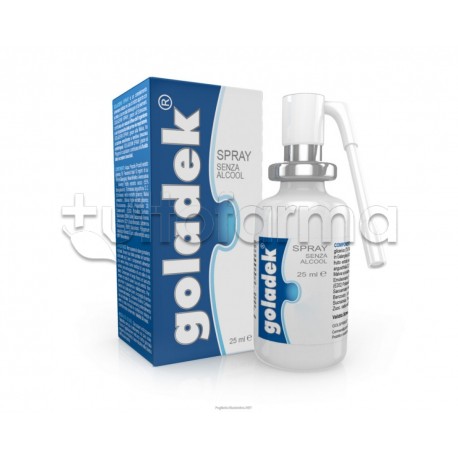 Goladek Spray con Propoli per Mal di Gola Senza Alcool 25ml