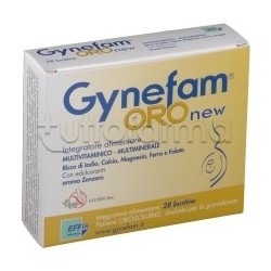 Gynefam Oro Integratore per Gravidanza 28 Bustine Orosolubili Gynefam Oro Integratore per Gravidanza 28 Bustine Orosolubili