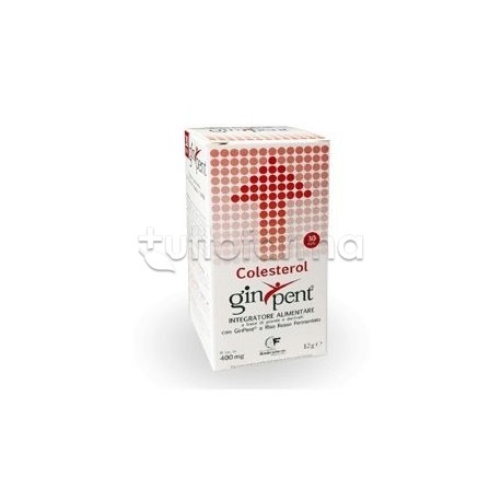 GinPent Colesterolo Integratore per Colesterolo 120 Capsule