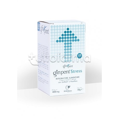 GinPent Stress Integratore contro Stress 120 Capsule