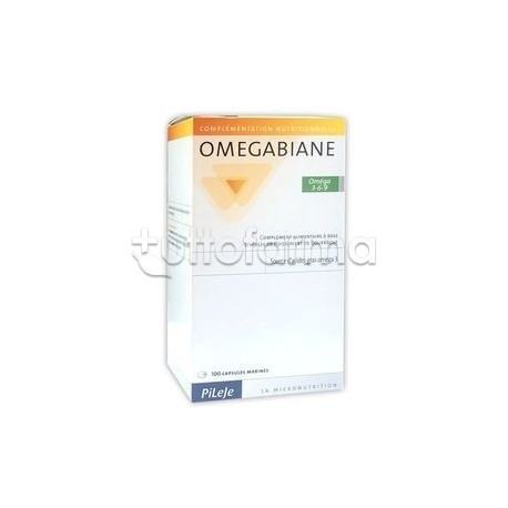 Omegabiane Integratore con Omega3 100 Capsule