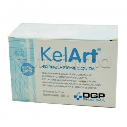 Kelart Integratore per Infiammazione e Dolori Articolari 20 Bustine Liquide