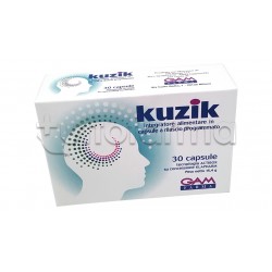 Kuzik Integratore per Funzionalità Cervello 30 Capsule Kuzik Integratore per Funzionalità Cervello 30 Capsule