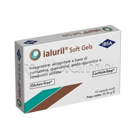 Ialuril Soft Gels per Benessere Articolazioni e Cartilagini 15 Capsule