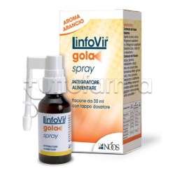 Confezione Linfovir Gola Spray per Mal di Gola 30ml Confezione Linfovir Gola Spray per Mal di Gola 30ml