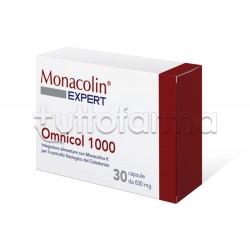Monacolin Expert Omnicol 1000 per Colesterolo 30 Capsule