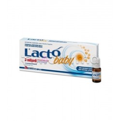 confezione Lacto Baby Integratore Fermenti Lattici 7 Flaconcini confezione Lacto Baby Integratore Fermenti Lattici 7 Flaconcini