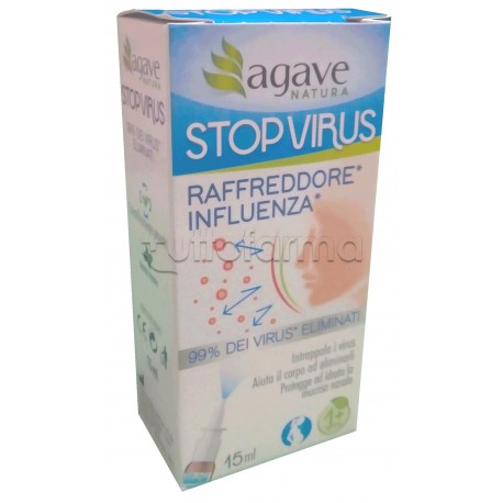 Agave Natura Stop Virus Spray Raffreddore e Influenza 15ml