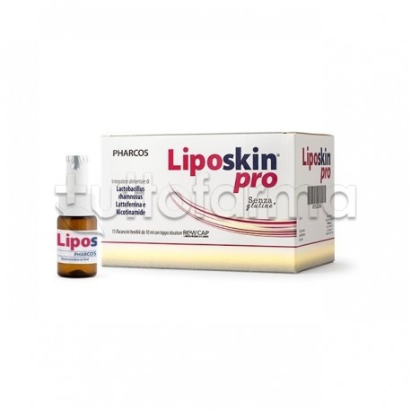Liposkin Pro Integratore per Salute Pelle 15 Flaconcini Liposkin Pro Integratore per Salute Pelle 15 Flaconcini