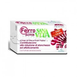Sanavita Ferro Active Integratore di Ferro 14 Bustine