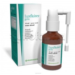 Luxfluires Gola Spray per Mal di Gola 30ml Luxfluires Gola Spray per Mal di Gola 30ml