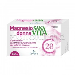 Sanavita Magnesio Donna Integratore contro Stanchezza 60 Compresse