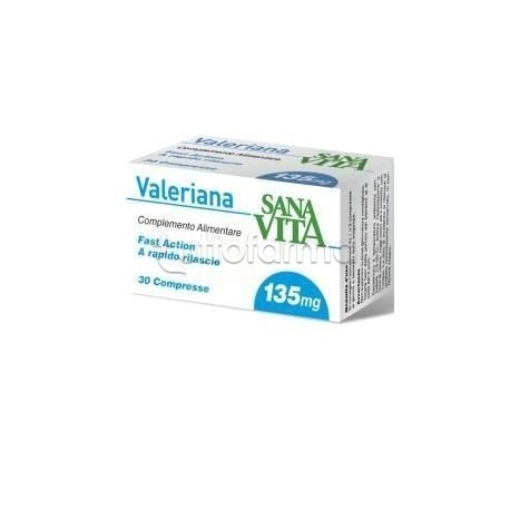 Sanavita Valeriana Integratore per Rilassarsi 30 Compresse Sanavita Valeriana Integratore per Rilassarsi 30 Compresse