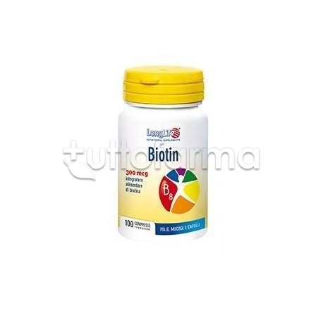 LongLife Biotin 100 Compresse