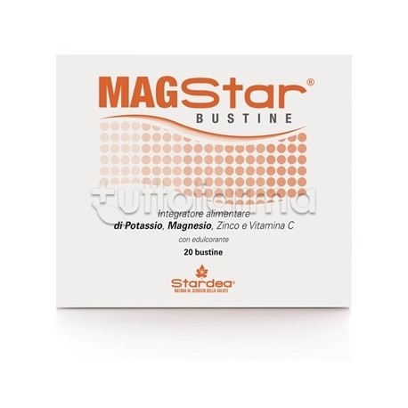 MagStar Integratore Magnesio Potassio e Vitamine 20 Bustine MagStar Integratore Magnesio Potassio e Vitamine 20 Bustine