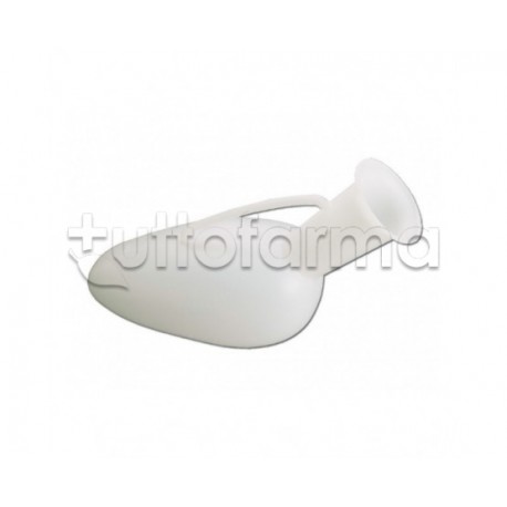 Urinale Uomo Bianco con Tappo
