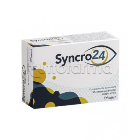 Syncro24 Integratore per Vista e Occhi 30 Compresse
