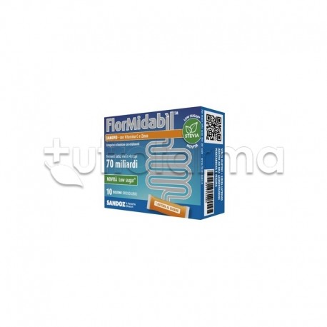 Sandoz FlorMidabil Immuno Integratore per Flora Intestinale 10 Bustine Sandoz FlorMidabil Immuno Integratore per Flora Intestinale 10 Bustine
