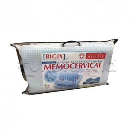 MemoCervical Cuscino Cervicale in Memory Foam 1 Pezzo