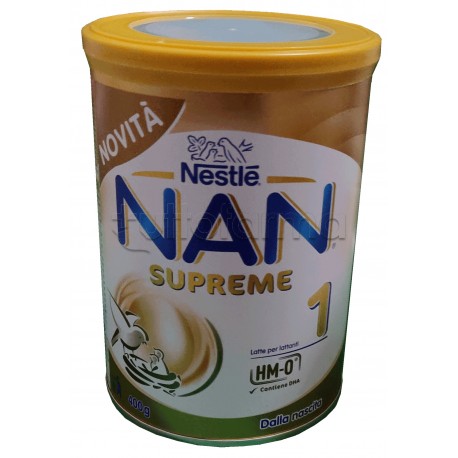 Nestlé NAN Supreme 1 Latte in Polvere per Neonati 400 grammi