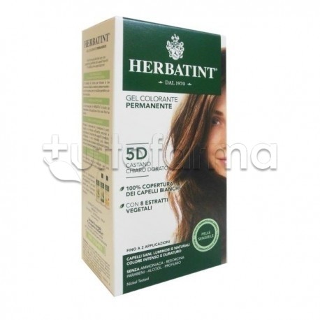 Herbatint 5D Castano Chiaro Dorato 135ml
