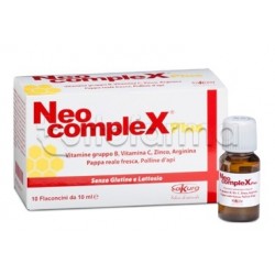 NeoComplex Ricostituente Energetico 10 Flaconcini 10ml NeoComplex Ricostituente Energetico 10 Flaconcini 10ml