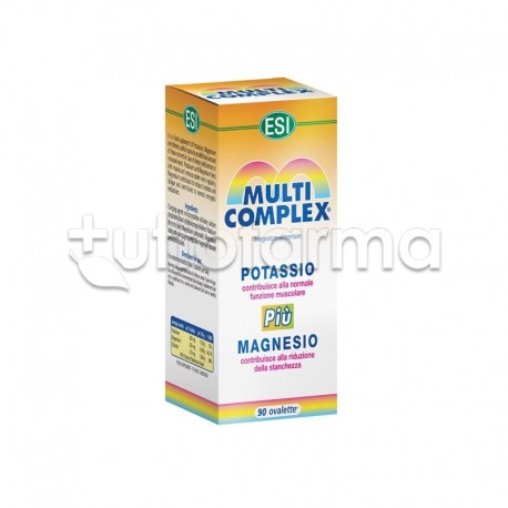 ESI Multicomplex Magnesio e Potassio 90 Capsule ESI Multicomplex Magnesio e Potassio 90 Capsule
