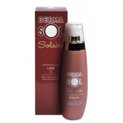 Dermasol Crema Solare Corpo Protezione Bassa con Stimolatore di Melanina 125 ml