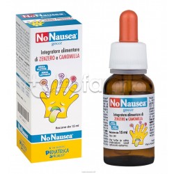 Pediatrica Nonausea Gocce per Bambini contro Nausea e Vomito 15ml Pediatrica Nonausea Gocce per Bambini contro Nausea e Vomito 15ml