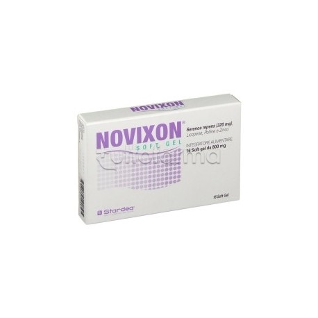 Novixon Integratore per Disturbi Prostata 16 Capsule