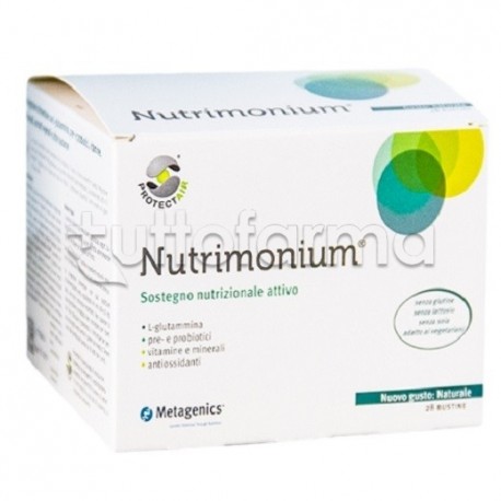 Nutrimonium Naturale con Fermenti Lattici e Vitamine per Intestino 28 Bustine