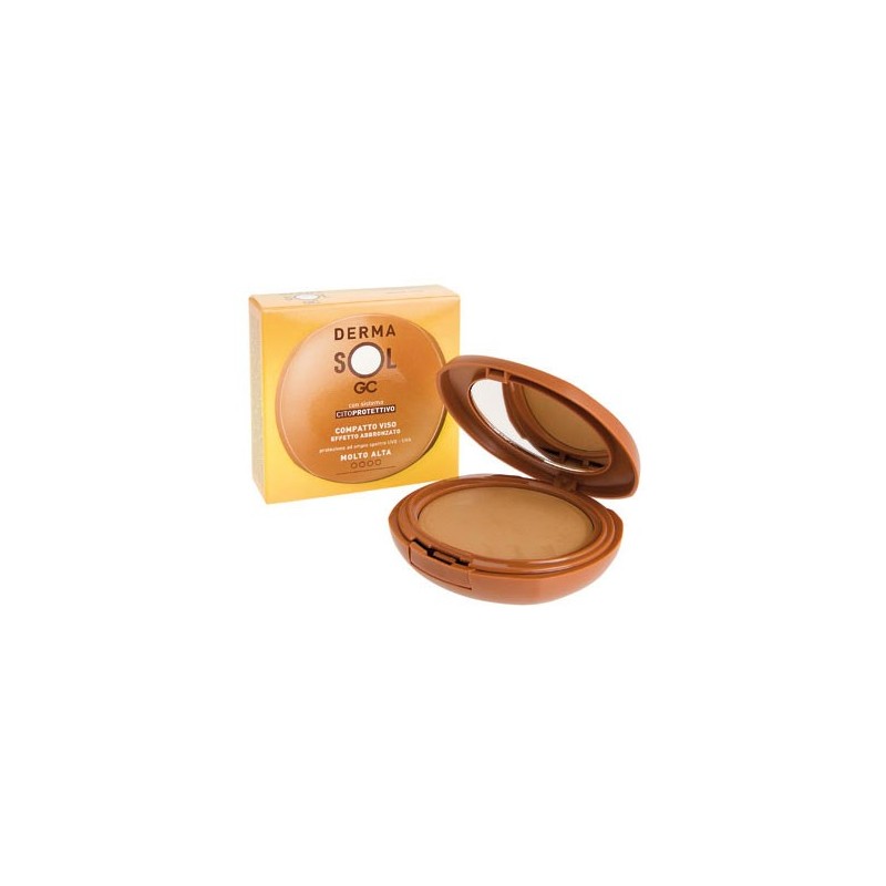 Dermasol GC Cipria Compatta Abbronzante con Sistema Citoprotettivo 10 gr Dermasol GC Cipria Compatta Abbronzante con Sistema Citoprotettivo 10 gr