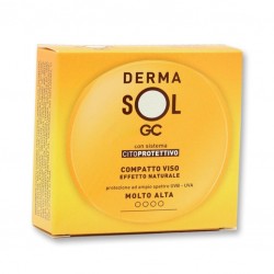 Dermasol GC Cipria Compatta Protezione Solare Viso con Sistema Citoprotettivo 10 gr