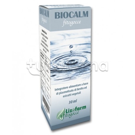 Biocalm FitoGocce Integratore per Relax e Sonno Flacone 30 ml