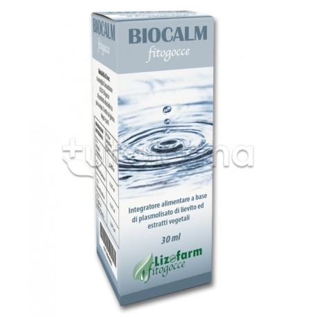 Biocalm FitoGocce Integratore per Relax e Sonno Flacone 30 ml Biocalm FitoGocce Integratore per Relax e Sonno Flacone 30 ml