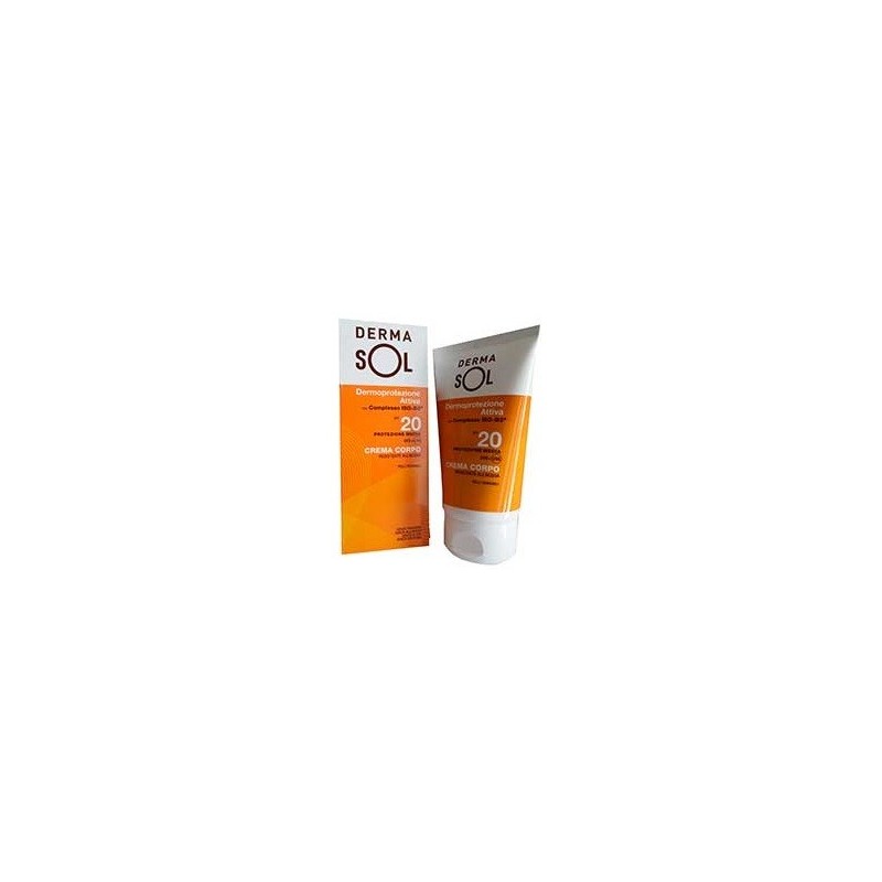 Dermasol Solare Crema Corpo SPF 20 Protezione Media 100 ml Dermasol Solare Crema Corpo SPF 20 Protezione Media 100 ml