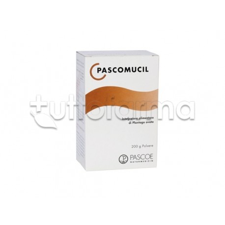 Pascomucil Polvere per Regolarità Intestinale e Stitichezza 200gr Pascomucil Polvere per Regolarità Intestinale e Stitichezza 200gr