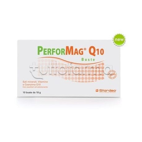 PerforMag Q10 Integratore di Magnesio per Stanchezza e Stress 10 Bustine PerforMag Q10 Integratore di Magnesio per Stanchezza e Stress 10 Bustine