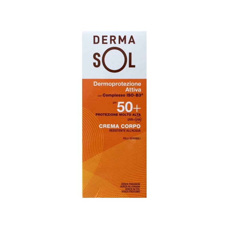 Dermasol Solare Crema Corpo SPF 50+ Protezione Molto Alta 100 ml