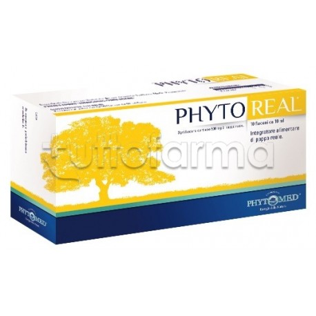 Phytoreal con Pappa Reale per Bambini e Adulti 10 Flaconcini 10ml Phytoreal con Pappa Reale per Bambini e Adulti 10 Flaconcini 10ml