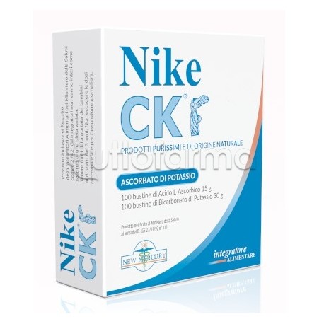 Nike CK Integratore per Difese Immunitarie con Ascorbato di Potassio 200 Bustine