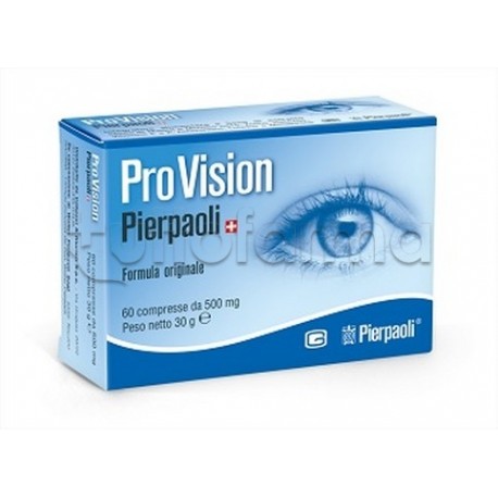 Pro Vision Dr Pierpaoli Integratore per Benessere Occhi e Vista 60 Compresse