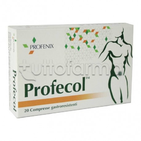 Profecol Integratore per Salute Intestinale 20 Compresse Profecol Integratore per Salute Intestinale 20 Compresse