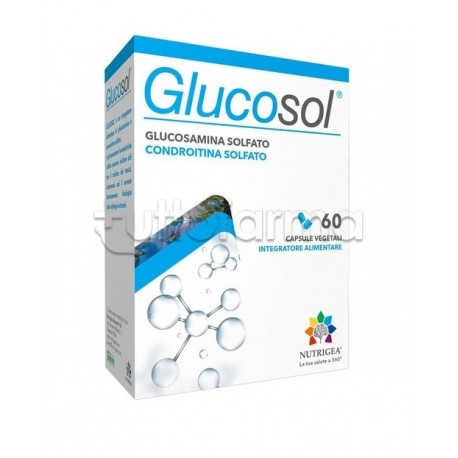 Nutrigea GlucoSol Integratore per Articolazioni 60 Capsule